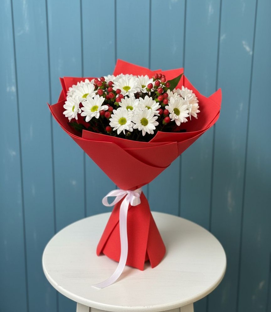 Букет цветов из: Хризантемы в Старом Осколе