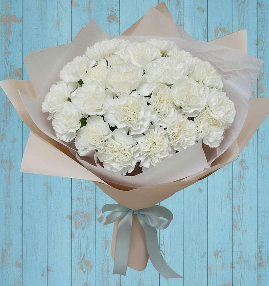 Букет цветов из: Гвоздики в Старом Осколе