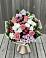 Букет цветов из: Альстромерии, Гвоздики, Розы и Хризантемы в Старом Осколе