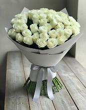 Букет 35 Белых роз в Старом Осколе