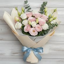 Букет цветов из:  Лизиантусы #REPLACE_PRED# Старом Осколе