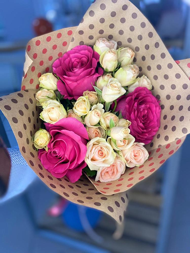 Букет цветов из: Розы в Старом Осколе