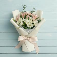 Букет цветов из:  Альстромерии #REPLACE_PRED# Старом Осколе