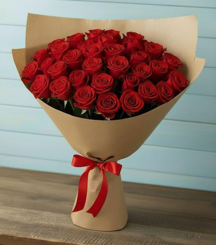Букет Красные розы Милано в Старом Осколе
