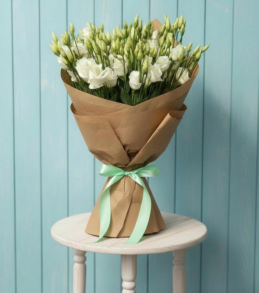 Букет цветов из: Лизиантусы в Старом Осколе