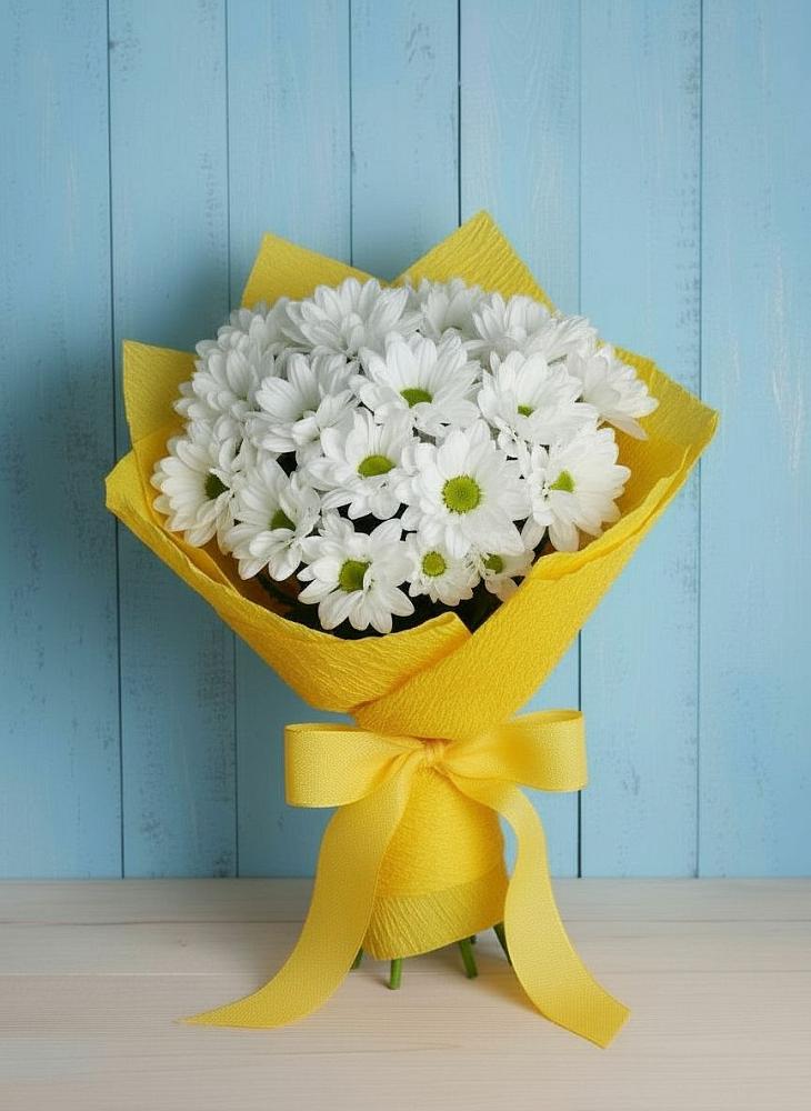 Букет цветов из: Хризантемы в Старом Осколе