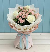Букет цветов из:  Розы в Старом Осколе