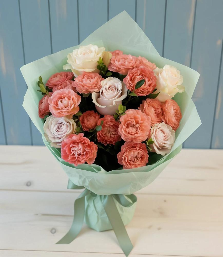 Букет цветов из: Розы в Старом Осколе